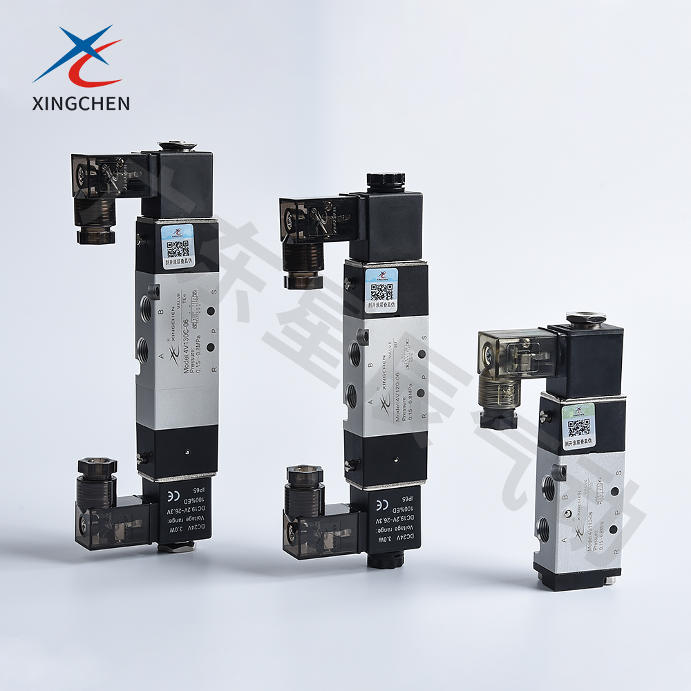 電磁閥(五口二位、五口三位)4V100系列